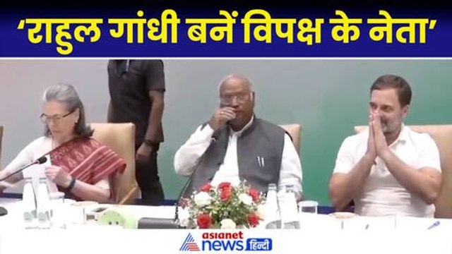 CWC Meeting: Rahul Gandhi को नेता प्रतिपक्ष बनना ही होगा, कांग्रेस नेता ने की मांग| Congress