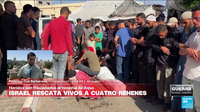 Informe desde Jerusalén: Israel rescata a cuatro rehenes en Gaza; la misión causa múltiples muertos