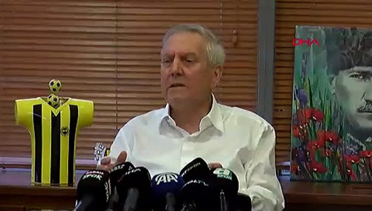 Genel kurulu terk eden Aziz Yıldırım'dan açıklama