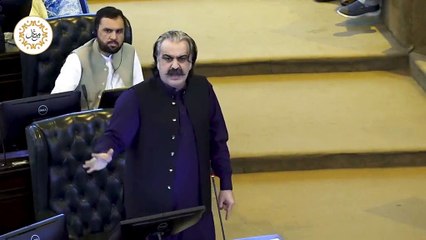 Ali Amin gave a wonderful speech in the Gandapur assembly