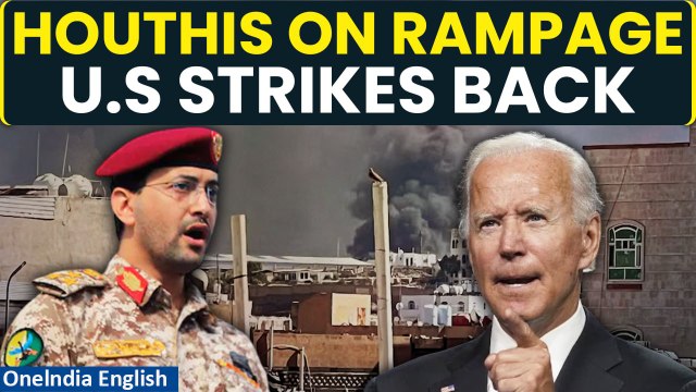 U.S & UK Warships Rain Hellfire On Iran-backed Houthis After UN Employees Kidnapped | Oneindia News