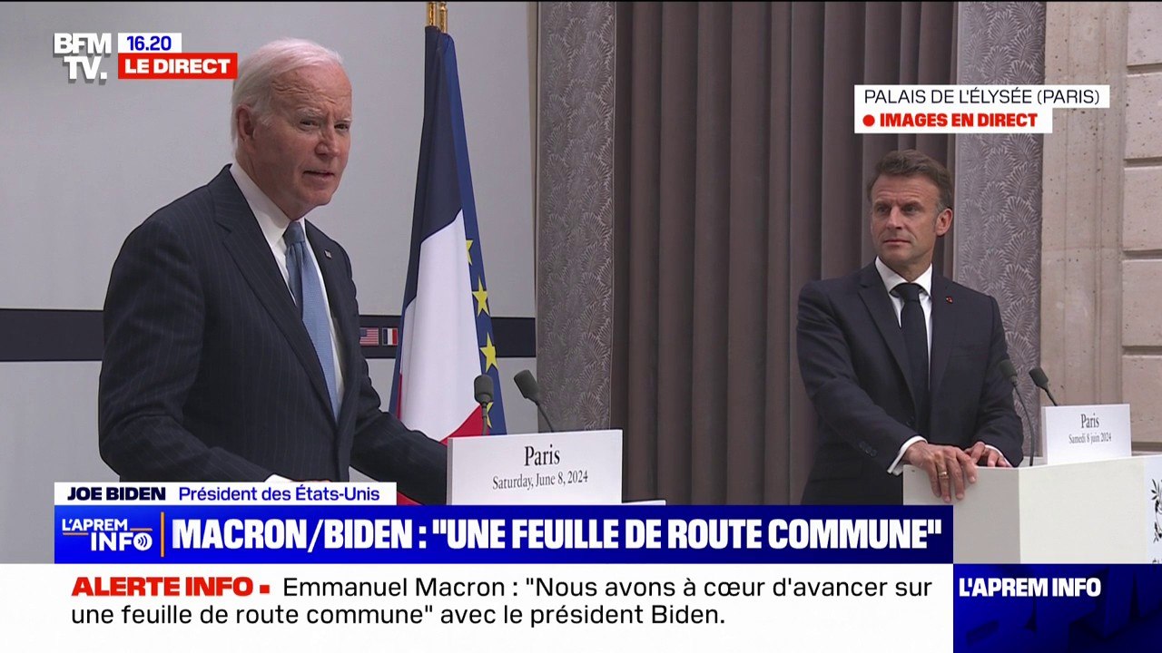 Gaza: "Nous allons continuer d'œuvrer pour que tous les otages rentrent chez eux", affirme Joe Biden