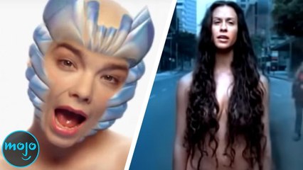 Top 30 Quirkiest 90s Music Videos 🎶