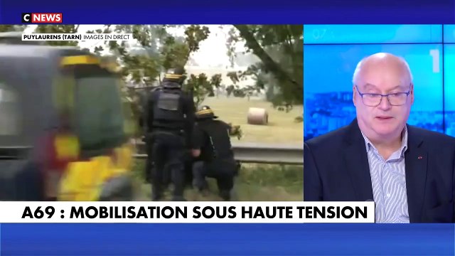 Manifs contre l'A69 : Des dizaines de black-blocks harcèlent les forces de l'ordre depuis le début de l'après-midi