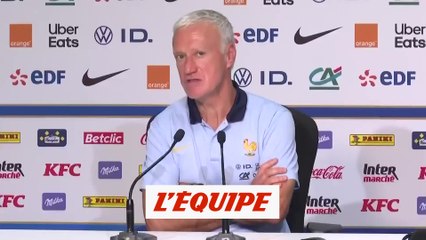 Download Video: « Être moins prévisibles pour l'adversaire » - Foot - Bleus - Deschamps