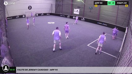 Faute de Jeremy Cardoso - MPF 95