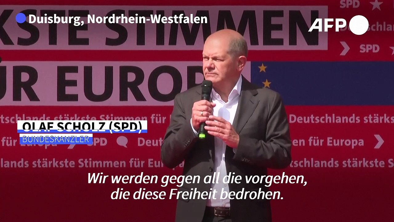 Angriffe auf Politiker: Scholz verspricht entschlossenes Vorgehen