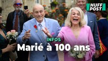 À 100 ans, Harold Terens, vétéran américain du Débarquement s’est marié en Normandie