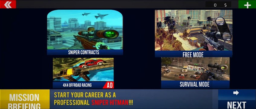 Sniper Shooter Gun Shooting - Nişancılık Oyunları ll Uzun namlulu nişancı silahıyla atış