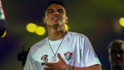 55.000 Fans feiern den Rückkehrer: Thiago Silva bei Fluminense vorgestellt