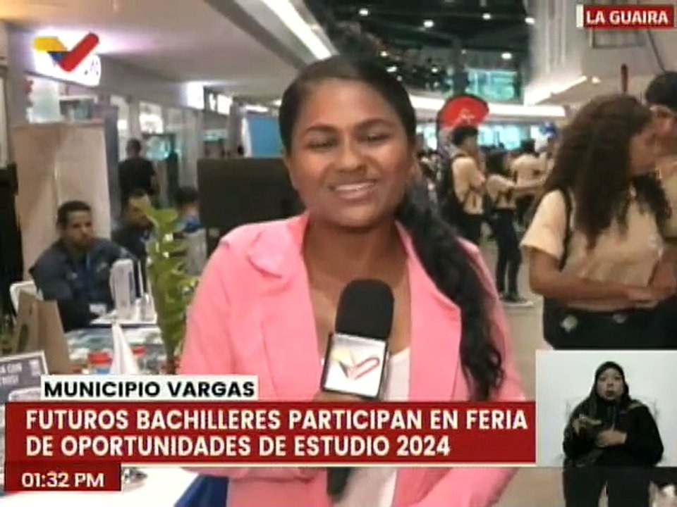 Más de 4 mil bachilleres del edo. La Guaira participaron en Feria Oportunidades de Estudios 2024