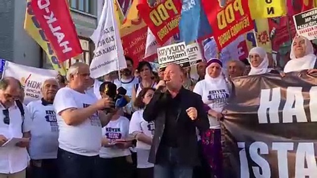 İstanbul’da ‘Hakkari’ eylemi: Halkların seçilmişlerini tanımayanları biz de tanımıyoruz