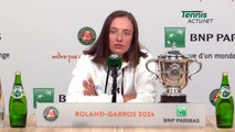 Tennis - Roland-Garros 2024 - Iga Swiatek : 