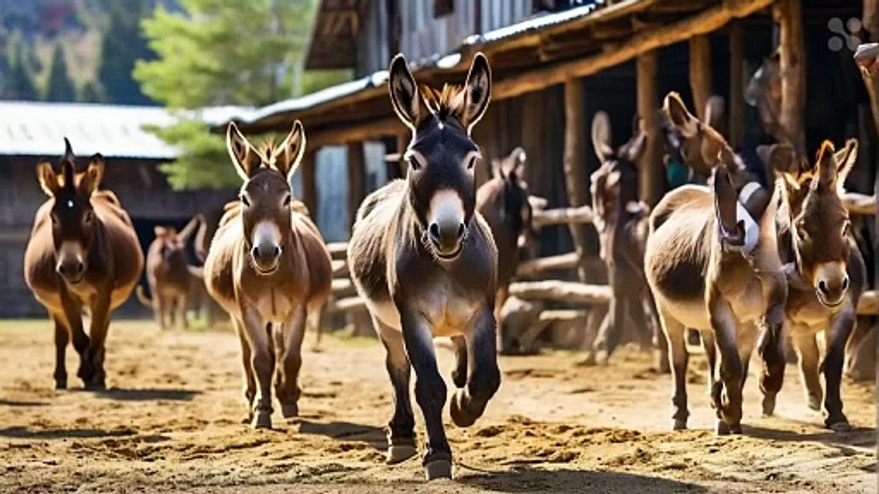Funny donkey |funny animal |