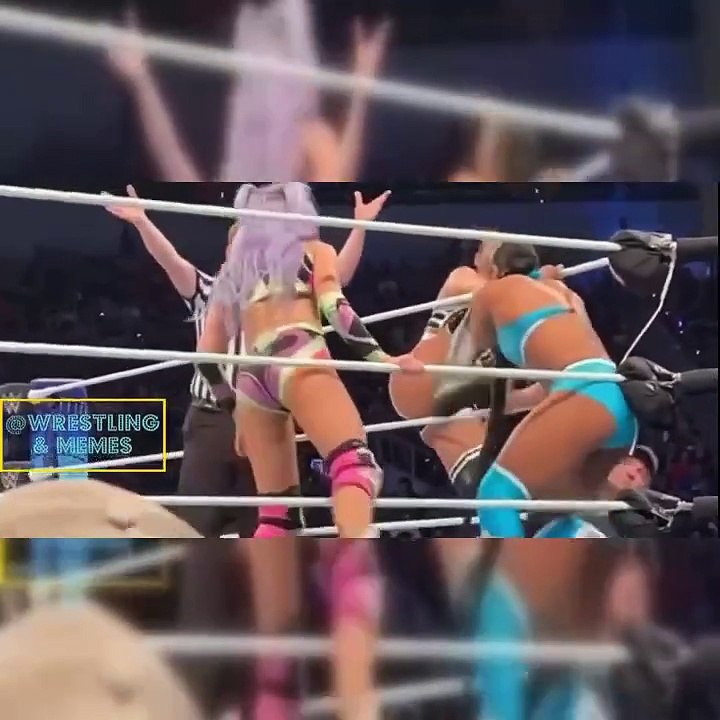 Jade Cargil & Bianca Belair Vs. Indi Hartwell & Candice Lerae Highlights WWE SD Live