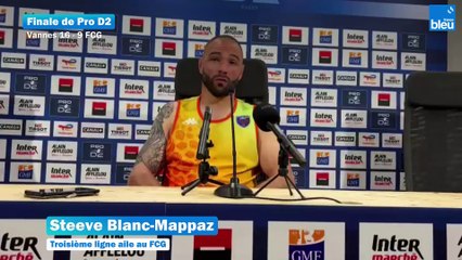 Pro D2 : "il va falloir digérer la défaite le plus rapidement possibleé