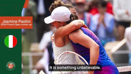 Swiatek is an unbelievable player - Paolini after French Open final defeat