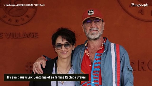 Moment très bizarre pour un couple de Mariés au premier regard à Roland-Garros, Eric Cantona et sa femme Rachida Brakni présents