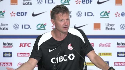 Canada - Marsch : "Un autre niveau de jeu auquel nous devrons nous adapter"