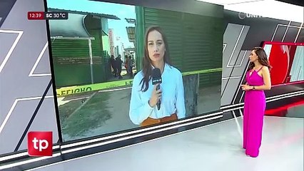 Hallan a un adulto y un adolescente sin vida en un puesto de venta de un mercado de Santa Cruz