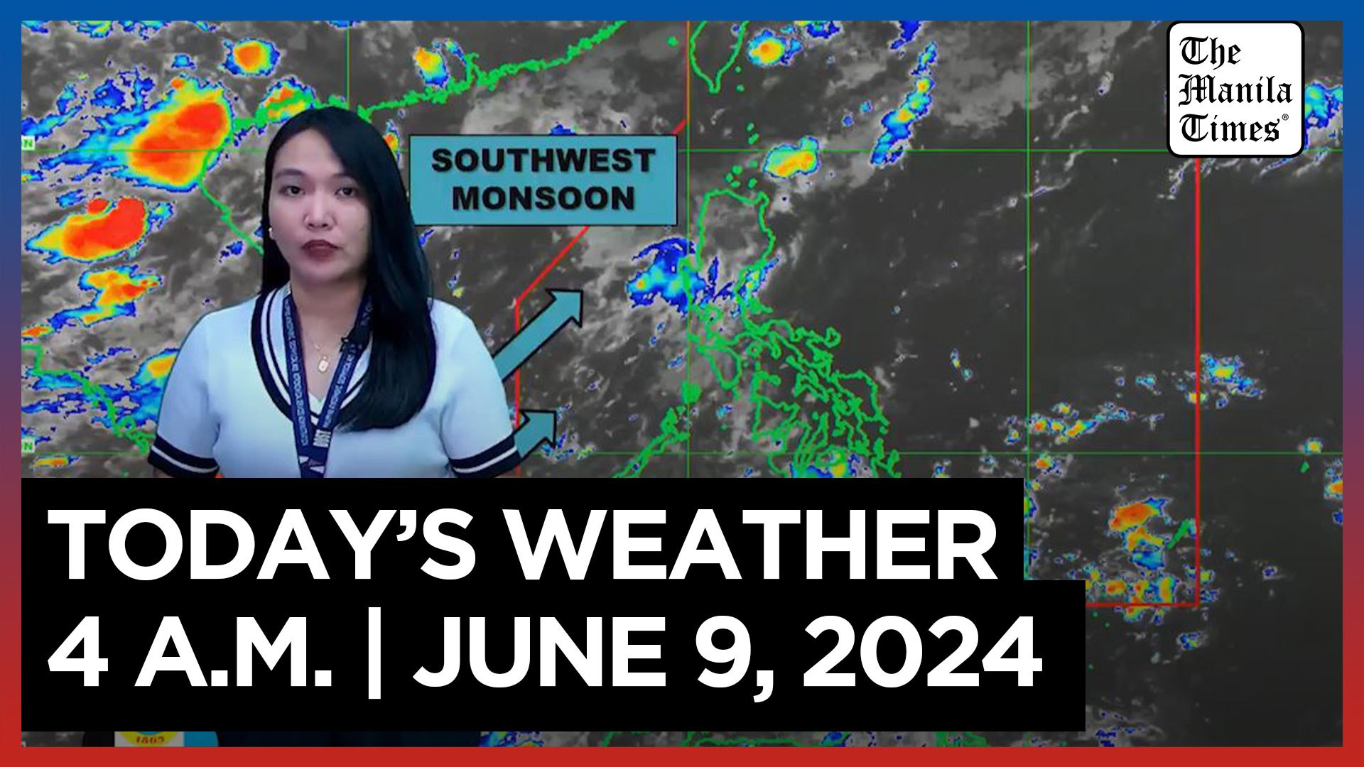 Today's Weather, 4 A.M. | June 9, 2024