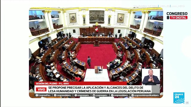 Perú: Congreso estudia proyecto que daría amnistía a responsables de delitos de lesa humanidad