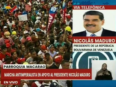 Presidente Maduro instruye el despliegue del 1x10 en las parroquias Caricuao y Macarao de Caracas