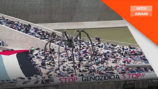 Penunjuk perasaan pro-Palestin Sepanyol 'jadi' korban Palestin