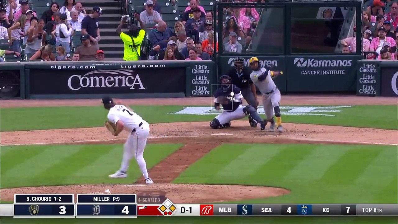 Jackson Chourio conecta doble para impulsar el triunfo de Milwaukee