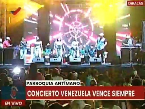 Concierto Venezuela Vence Siempre se desarrolla con diversas actividades recreativas en Antímano