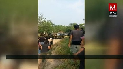 5 Personas murieron durante un enfrentamiento entre un grupo criminal y habitantes de Veracruz