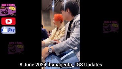 [Eng Sub] 8 June 2024 BossNoeul Updates/ Noeul receive an award certificate for supporting the project to send children to graduate