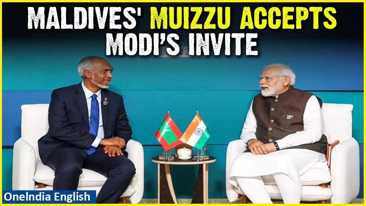 Finally!: Muizzu Bends to India; Maldives President to Attend Modi's Swearing-In Despite Tensions