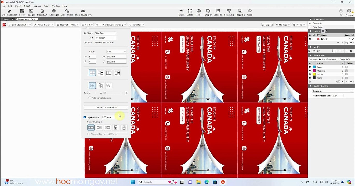 Hướng dẫn học ArtPro + Advanced 24.3 Build 10017