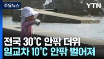 [날씨] 휴일 맑고 더워, 서울 낮 29℃...남부 곳곳 소나기 / YTN