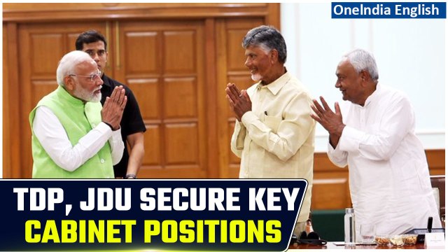 Modi Swearing-In Ceremony: TDP and JDU Secure Key Cabinet Positions in Modi's Third Term