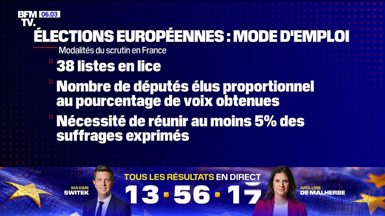 Européennes: les Français appelés aux urnes pour désigner leurs 81 représentants au Parlement européen