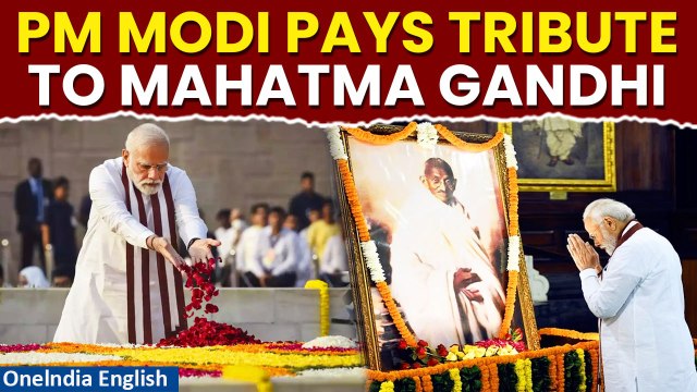 Modi Swearing-In: The PM-designate Honours Mahatma Gandhi Ahead of his Oath Ceremony | Oneindia News