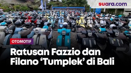 Ratusan Pengguna Yamaha Fazzio dan Yamaha Filano Numplek di Bali, Dalam Acara "Clan of Classy"