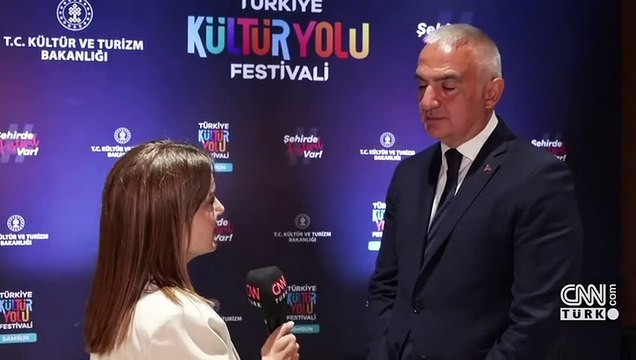 Kültür ve Turizm Bakanı Ersoy CNN TÜRK’te: Kültür Yolu Festivali'ni anlattı