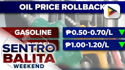 Presyo ng produktong petrolyo, magkakaroon ng rollback ngayong linggo