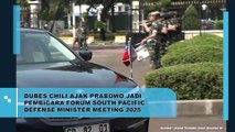 Terima Kunjungan Dubes Chile, Prabowo Sampaikan RI Ingin Jadi Pengamat di Forum Pertemuan Negara Pasifik Selatan