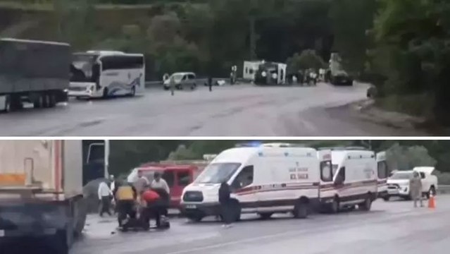 Van-Bitlis kara yolunda feci kaza: Ölü ve yaralılar var