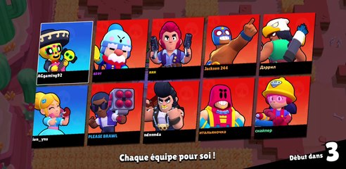 Une petite game matinale sur Brawl Star
