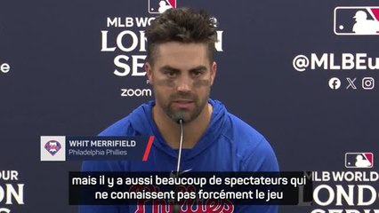 Phillies - Harper et Merrifield se réjouissent de leur expérience à Londres