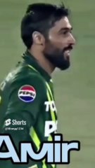 muhammad Amir get wicket #shorts #youtubeshorts #ytshorts
