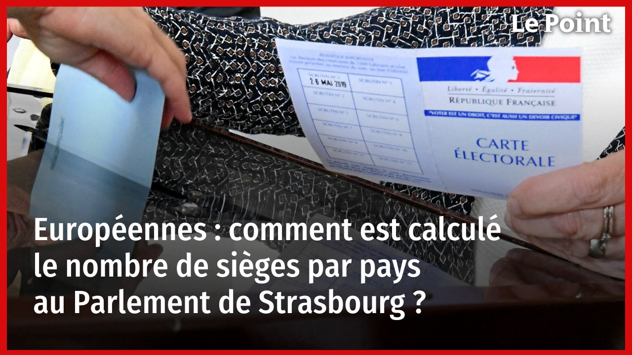 Européennes : comment est calculé le nombre de sièges par pays au Parlement de Strasbourg ?