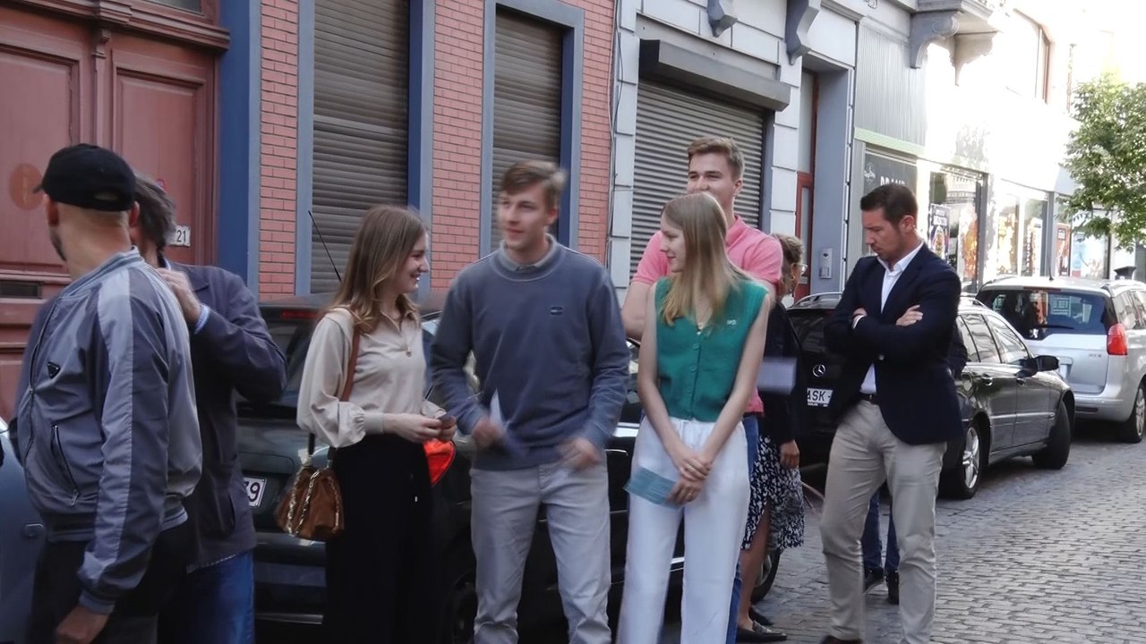 Les enfants de la famille royale belge votent pour la première fois