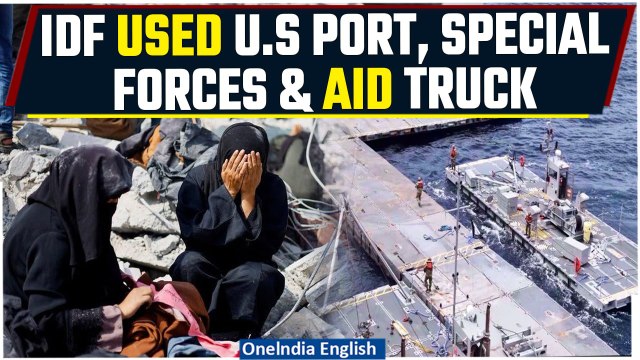 U.S 'Helped' In Nuseirat Market Massacre: Joe Biden’s Designated 'Human Aid Pier' Used For Assault