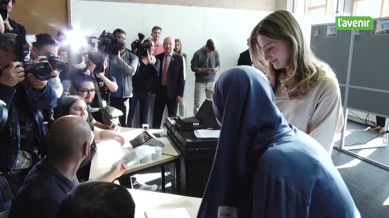 Élections 2024 : la princesse Elisabeth a voté...